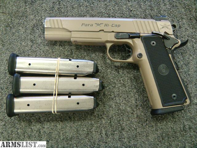 Armslist For Sale Para P14 45 Double Stack 1911 45acp Deployment Pistol 4372