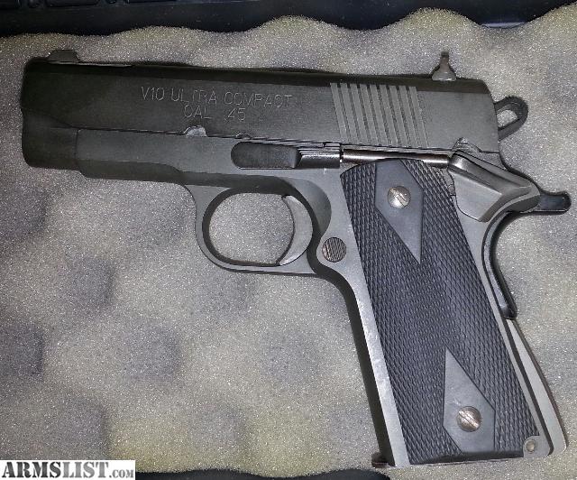 Armslist For Sale Springfield V10 Ultra Compact 45