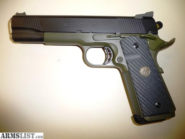 Armslist For Sale Wilson Combat Cqb 45 1911 Black Od Green Like New 9620