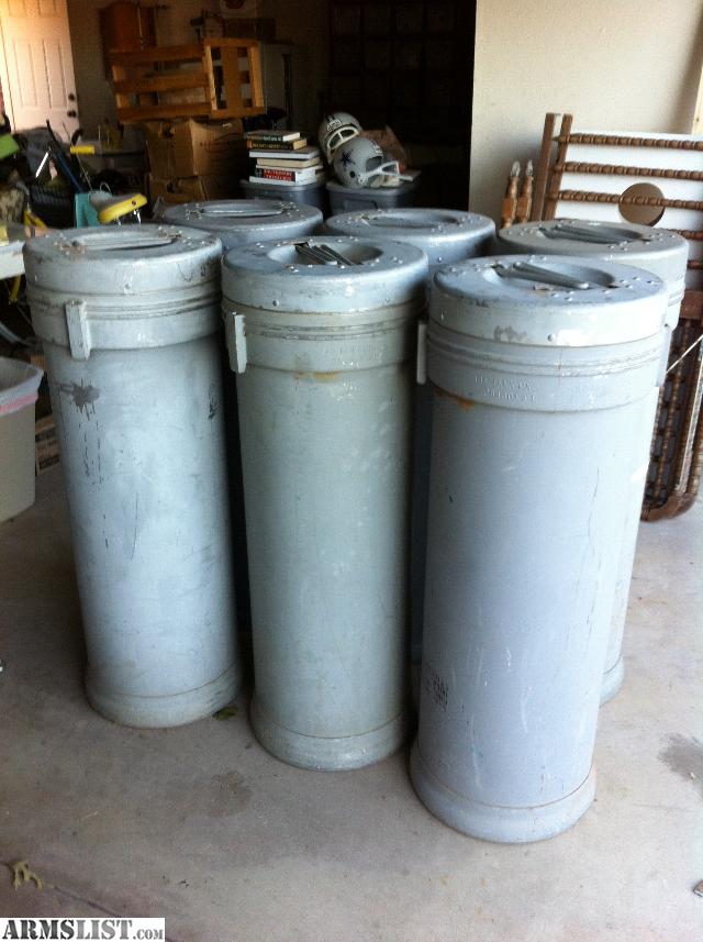 ARMSLIST For Sale WWII Navy Gun Powder Canisters