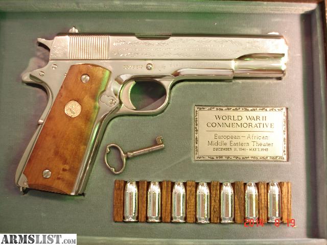 Armslist For Sale Colt 1911 45 Acp World War Ii Commemorative Pistol 5989