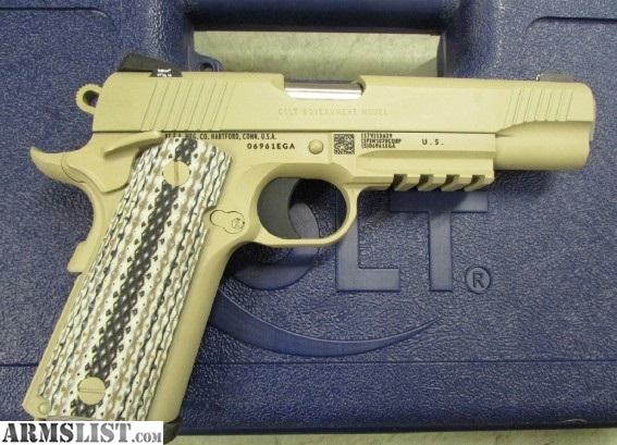 Armslist For Sale Colt Usmc Marked M45a1 Cqbp Railed 1911 4783