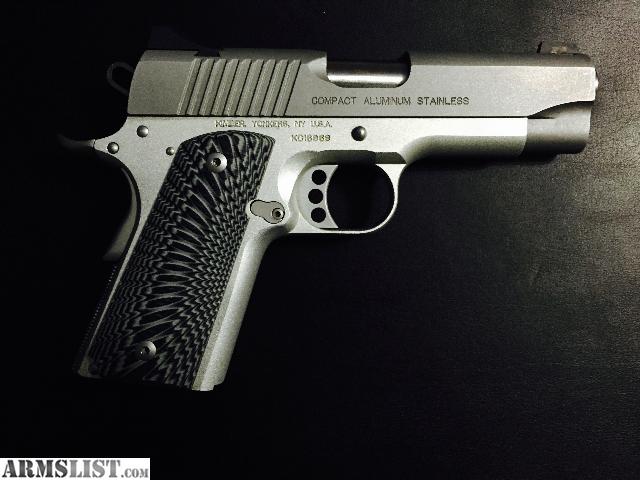 Armslist For Sale Kimber 1911 Compact Aluminum Stainless 3139