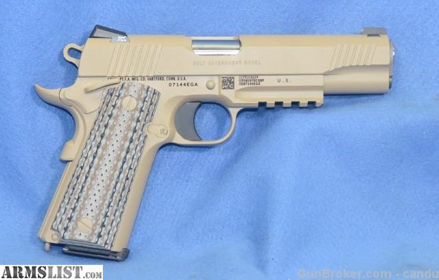 Armslist For Sale Colt Cqb Marine 1911 Rail Gun 5” M45a1 45 Acp 45 I Can Ship 7333