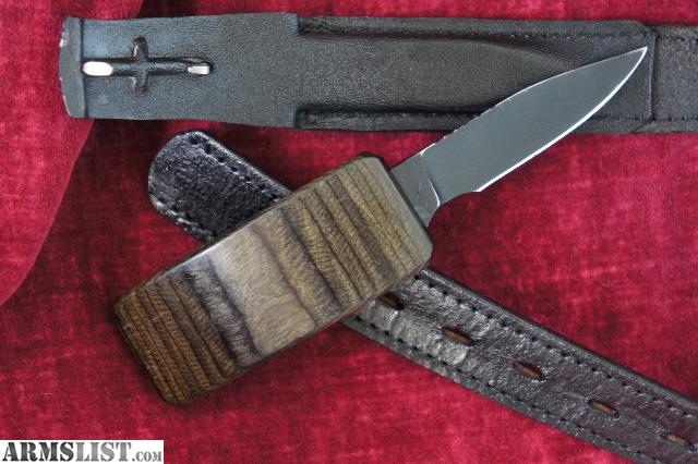 ARMSLIST - For Sale: RARE CUSTOM HANDMADE CONCEALED CARRY BELT BUCKLE KNIFE BY A. DANIEL VALOIS USA