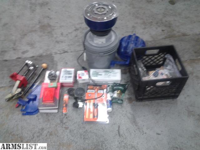 ARMSLIST - For Sale: Reloading Equipment for 45acp 9mm 38 super
