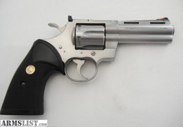 ARMSLIST - For Sale: Colt Python 4 Inch Stainless