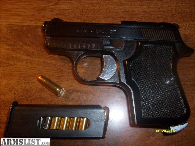 ARMSLIST - For Sale: FIE TITAN .25 ACP