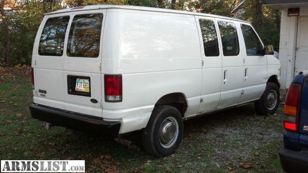 2001 Ford e250 cargo van for sale #9