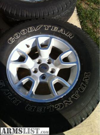 Ford ranger rims and tires for sale #9