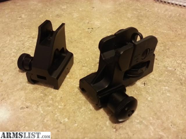 ARMSLIST - For Sale: iron sights off a Smith &Wesson M&P 15-22