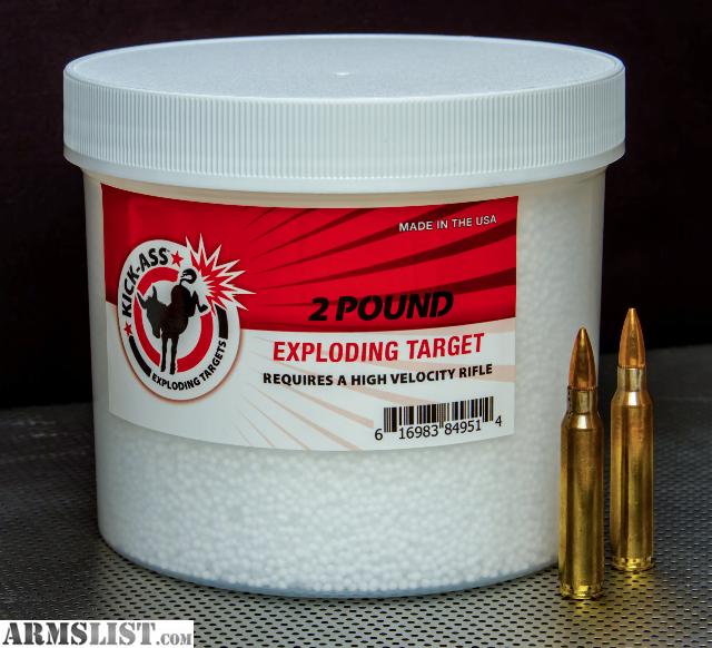 ARMSLIST - For Sale: Exploding Targets