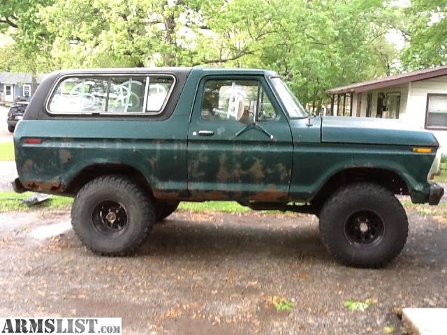 1978 Ford bronco lifted for sale
