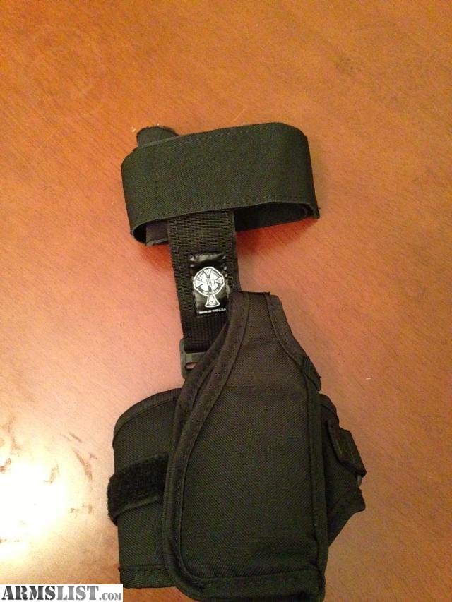 CROSSBREED ANKLE HOLSTER FOR SMALL AUTO, RIGHT HAND PM9, LCP, P380, LCP ...