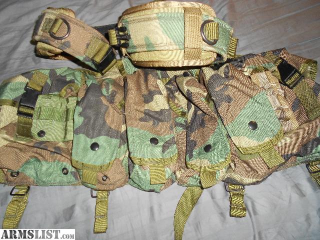 ARMSLIST - For Sale: Eagle Industries SF30 Chest Rig woodland. Rare!