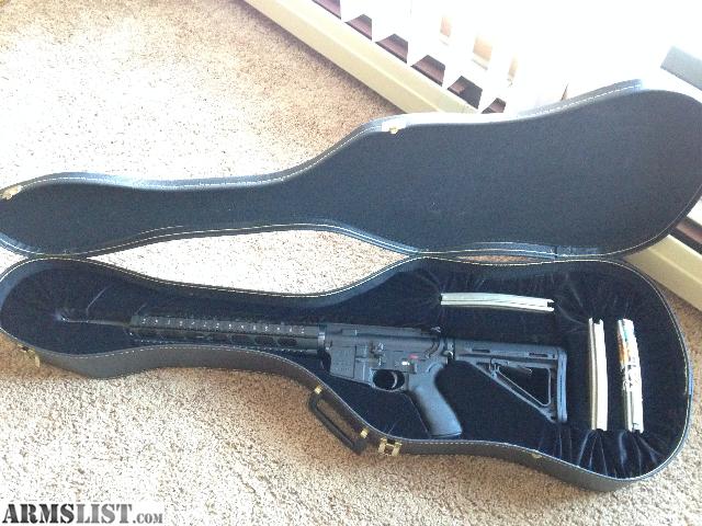 ARMSLIST - For Sale: Ar15 with guitar gun case