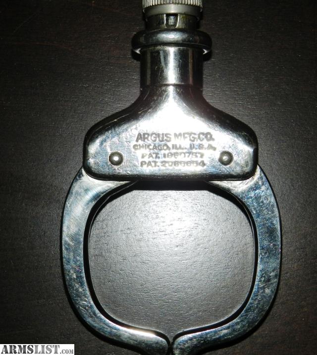 ARMSLIST - For Sale: THE IRON CLAW HANDCUFF TOOL FROM ARGUS MFG CO